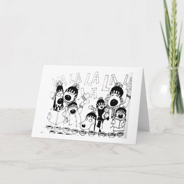 CARTÃO **CANTANDO SEU NATAL DESEJA** SÓ PARA "VOCÊ" (Frente)