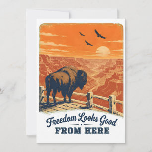 Cartão Canyon Freedom Looks Good