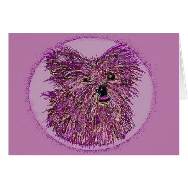 Cartão Cão da onça (Frente Horizontal)