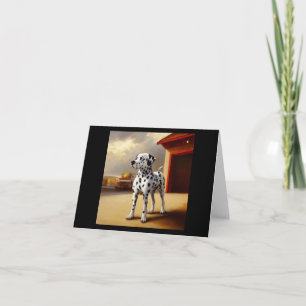 Cartão Cão Dalmático