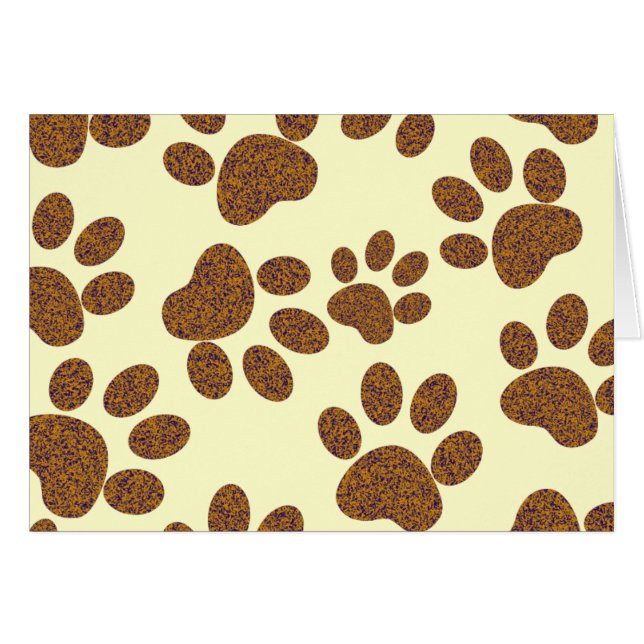 Cartão cão de apoio (Frente Horizontal)