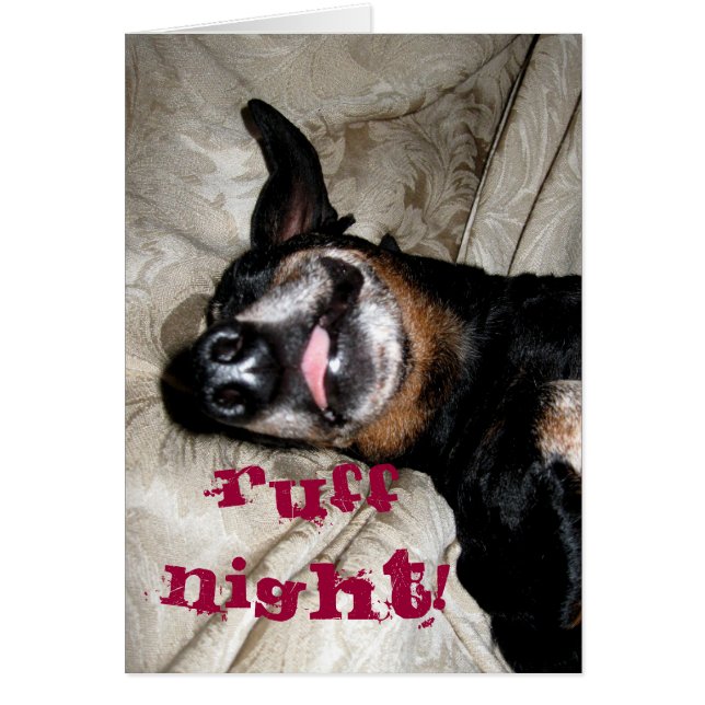 Cartão Cão-de-Ferro (Frente)