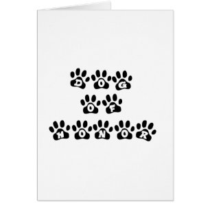 Cartão Cão de Honra