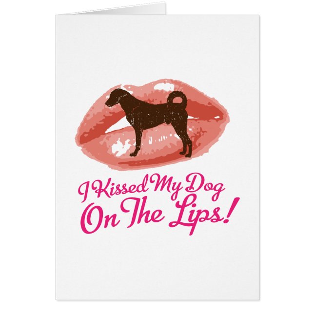 Cartão Cão de Kangal (Frente)