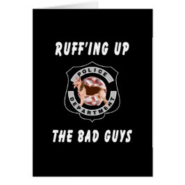 Cartão Cão de polícia K9