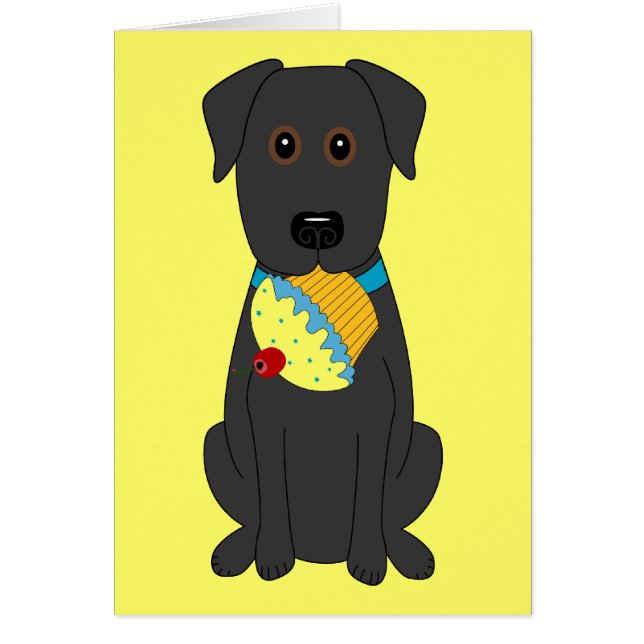 Cartão Cão doce (Frente)