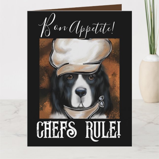 Cartão Cão Terra Nova (Frente)