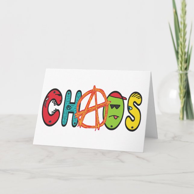 Cartão Caos (Frente)
