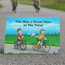 Caos de Bolo de Aniversário de Ciclismo Divertido