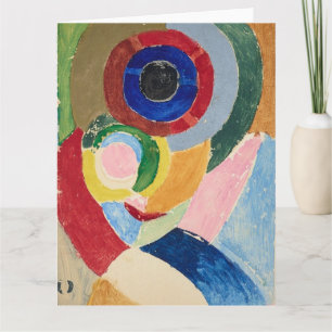 Cartão Capa de Auto-Retrato   Sonia Delaunay-Terk  