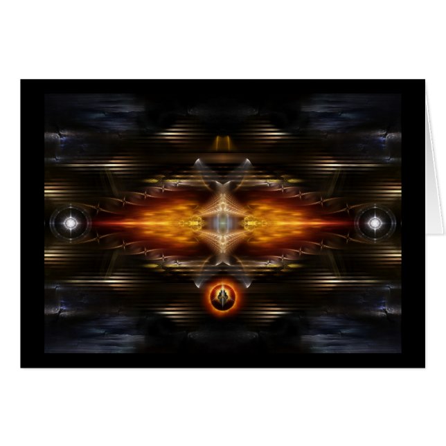 Cartão Capa de Fogo (Frente Horizontal)