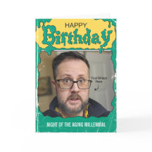 Capa de Livro de Terror Personalizado Retrô de Ani