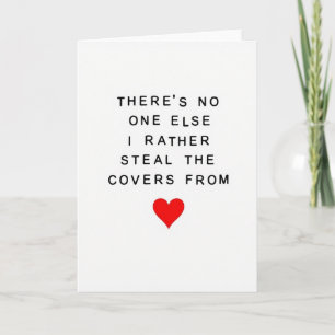 Cartão Capa de Parceiro Engraçado Carta de Amor