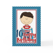 Capable Boy with Walker - Feliz 10º aniversário