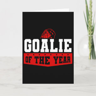 Cartão Capacete de Goleiro de Hóquei Prêmio Esportivo Olh