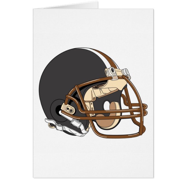 Cartão Capacetes de futebol (Frente)