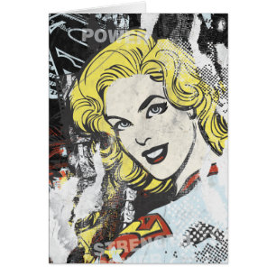 Cartão Capas de banda desenhada 1 da Supergirl