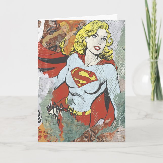 Cartão Capas de banda desenhada da Supergirl 2 (Frente)