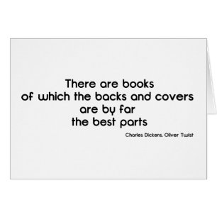 Cartão Capas do livro