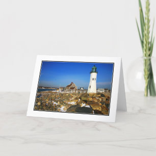 Cartão Cape Cod Lighthouse Blank Note Card