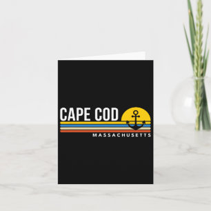 Cartão Cape Cod Machusets Mãe Vintage Retro Souvenirs Boa