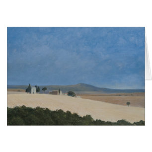 Cartão Capela perto de Pienza 2012