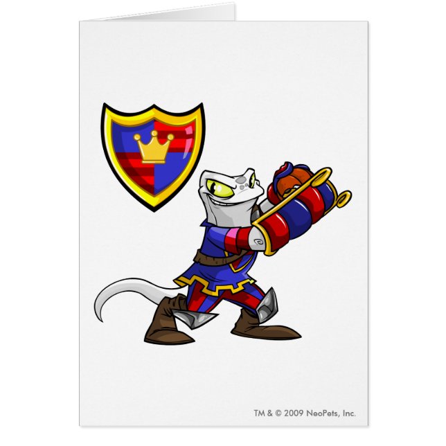 Cartão Capitão 1 da equipe de Meridell (Frente)