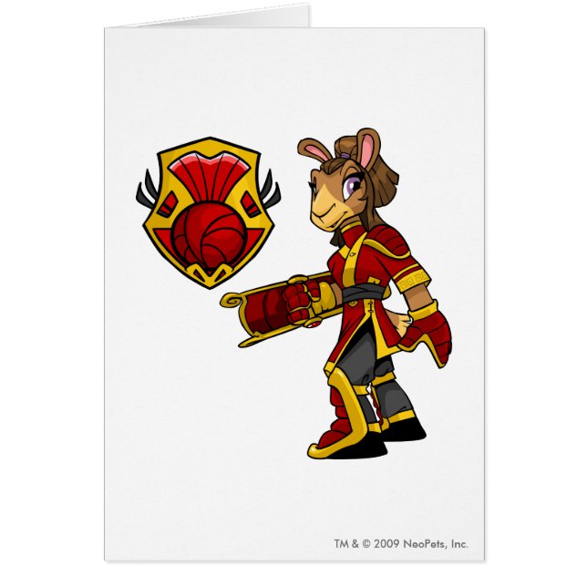 Cartão Capitão 1 da equipe de Shenkuu (Frente)