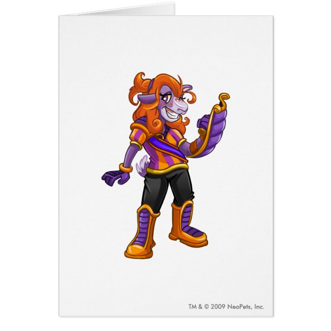 Cartão Capitão 2 da equipe de Kreludor (Frente)