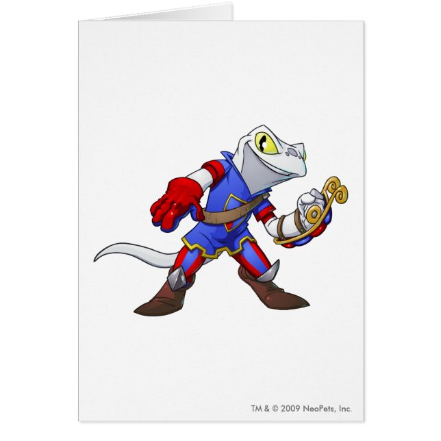 Cartão Capitão 2 da equipe de Meridell (Frente)