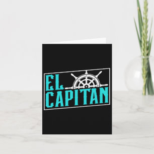 Cartão Capitão Capitão Capitão de Navio do Capitão Capitã