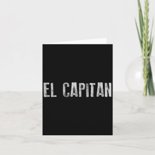 Cartão Capitão de Barco El Catan