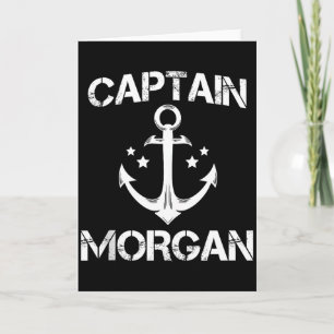 Cartão Capitão Morgan Aniversário Divertido Sobrenome Cla
