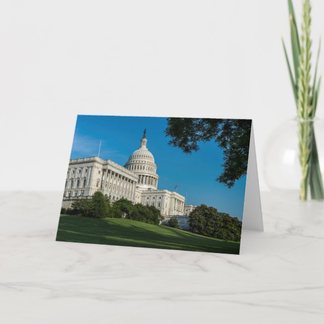 Cartão Capitol Building West View (Frente)