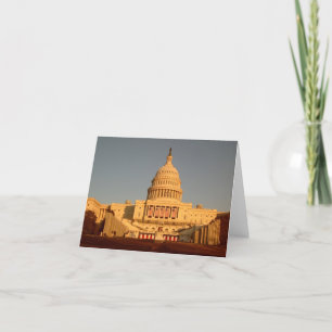 Cartão Capitol Sunset Notecard