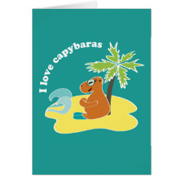 Cartão Capivara