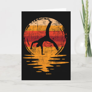 Cartão Capoeira Retro Vintage - Kickboxing Arte Marcial B