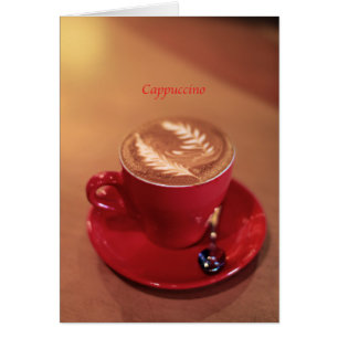 Cartão Cappuccino