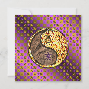 Cartão Capricórnio e bombeiro