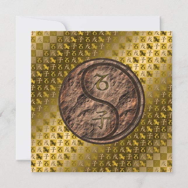 Cartão Capricórnio e Terra Rato (Frente)