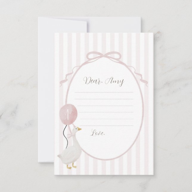 Cartão Cápsula cor-de-rosa Bobo (Frente)