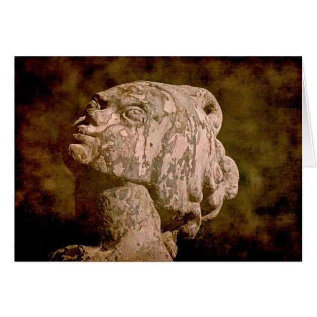 Cartão Captura de cabeça da Mermaid (Frente horizontal)