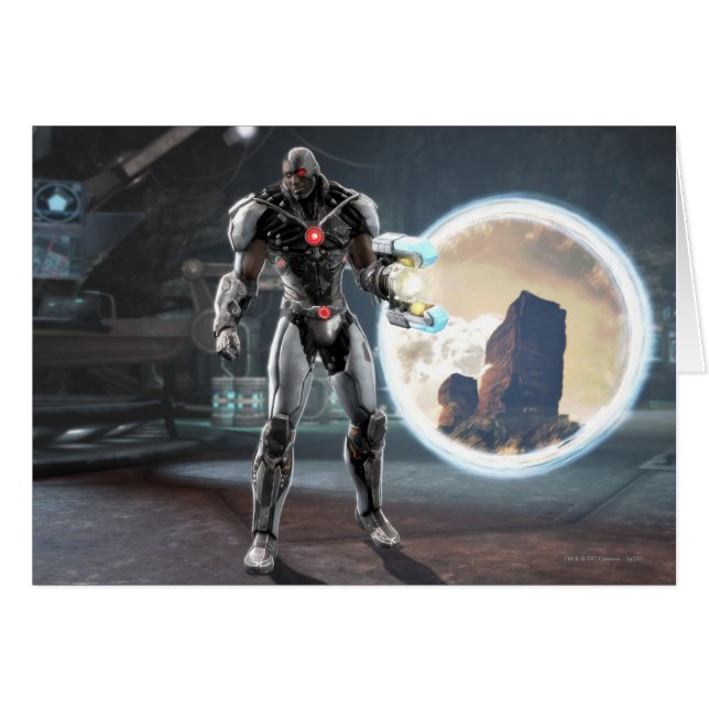 Cartão Captura de tela: Cyborg 3 (Frente Horizontal)