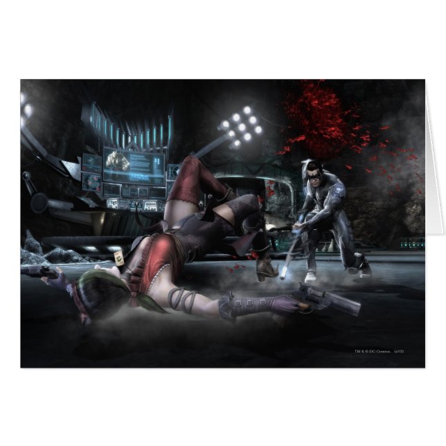 Cartão Captura de tela: Harley vs Nightwing 2 (Frente Horizontal)