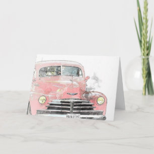 Cartão Car Antique All Occasion Greeting Card
