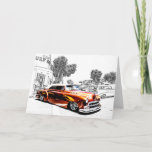 Cartão Car Greeting Cards<br><div class="desc">Unique car art that has a drawing yet photograph feel and look.</div>