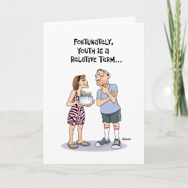 Cartão Cara 50º Aniversário (Frente)