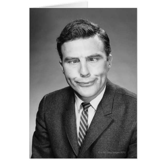 Cartão Cara de Fazer Homem (Frente)