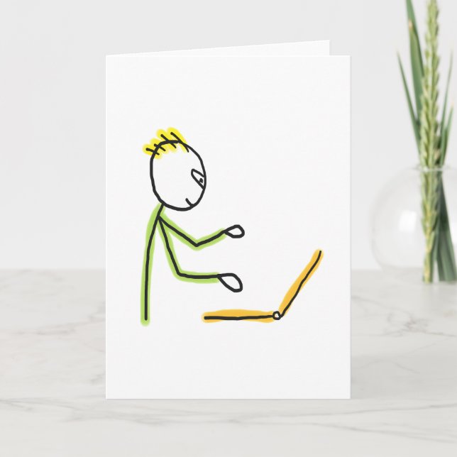 Cartão Cara de pau tech (Frente)