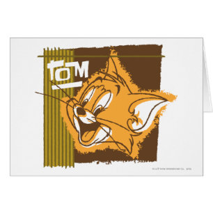 Cartão Cara feliz de Tom